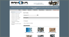 Desktop Screenshot of fasteners.armourscrew.com